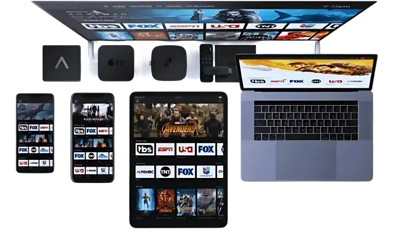 XtremeHD IPTV channel guide showing entertainment, news and movie categories