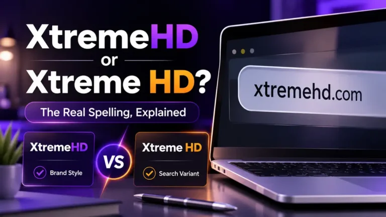 XtremeHD or Xtreme HD spelling compared in one address bar